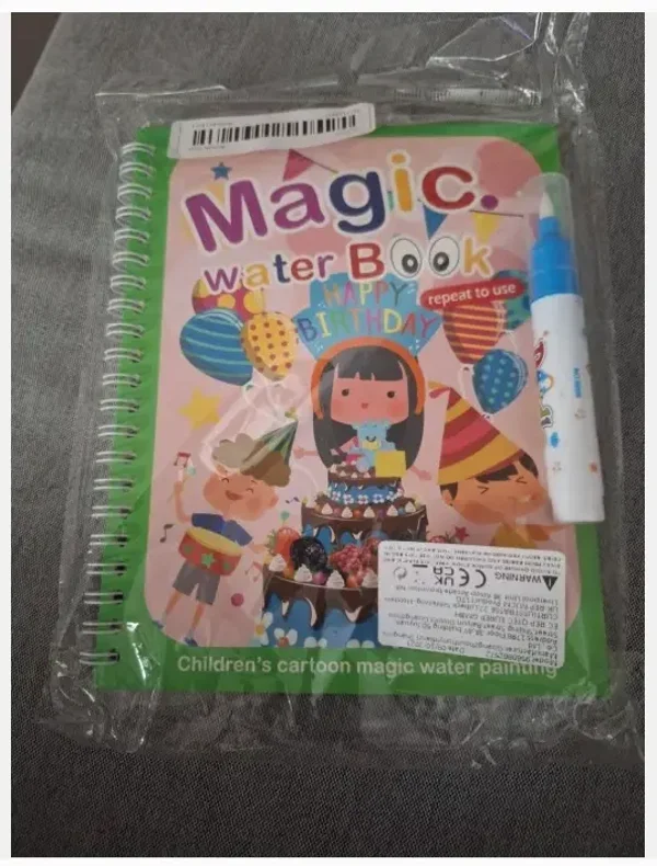 Magisch water boek verjaardag