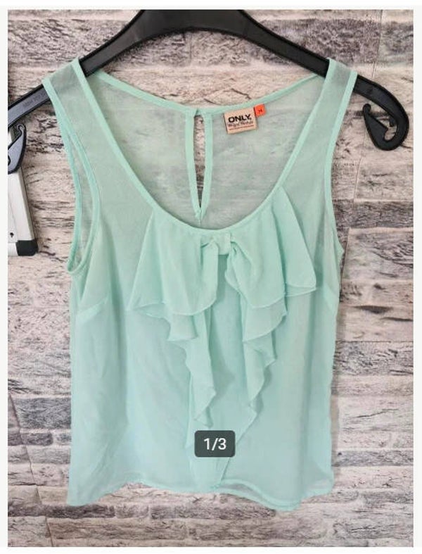 Mintgroen topje Maat 34