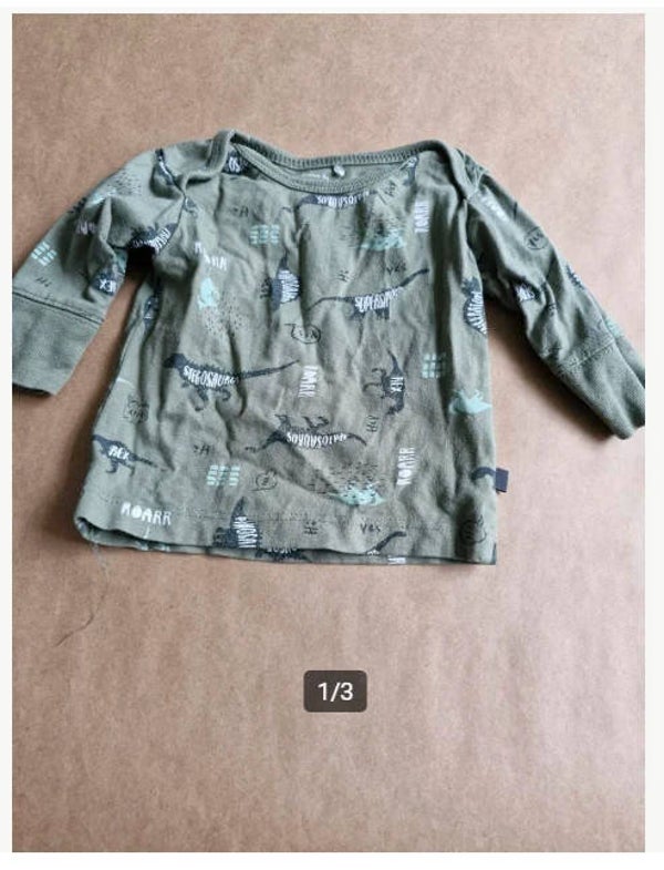 Moeras groene Dino shirt Maat 56