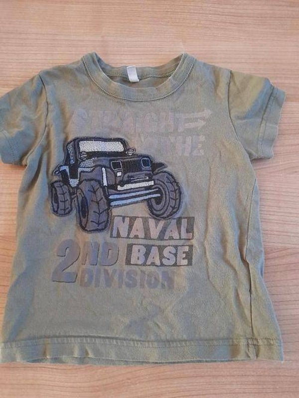 Naval base tshirt maat 74