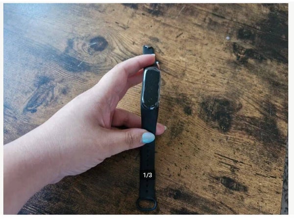 Nieuw zwart digitaal horloge