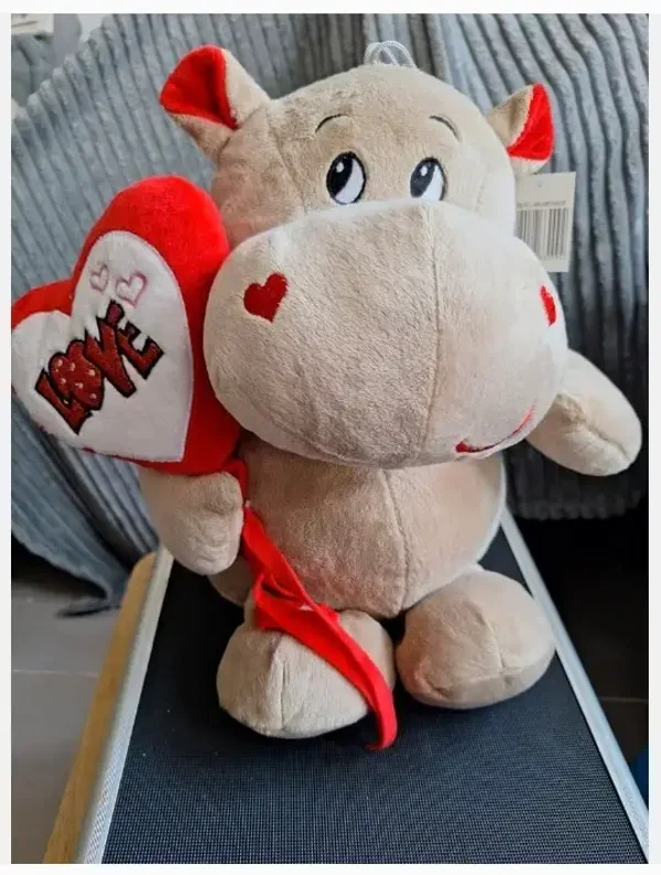 Nijlpaard love knuffel