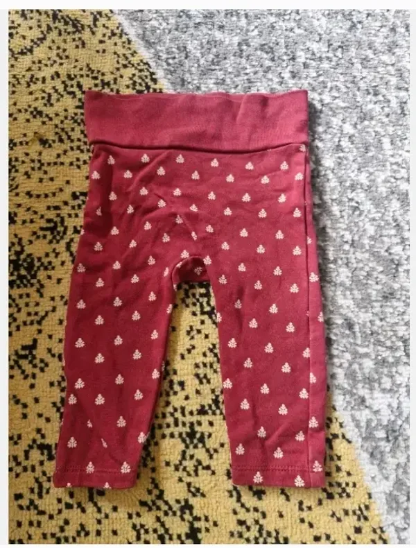 Rood bruin broekje maat 68