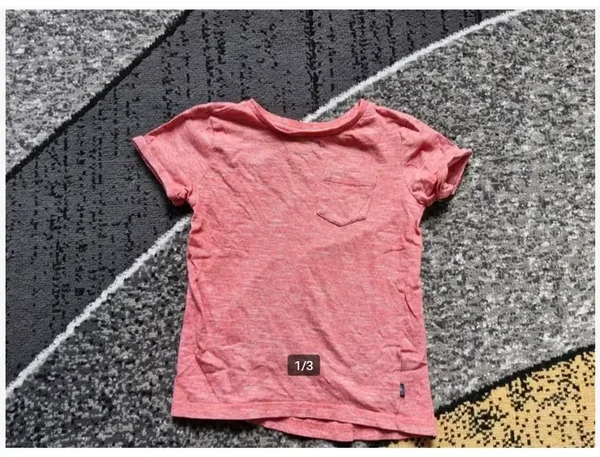 Roze gemeleerd tshirt Maat 104