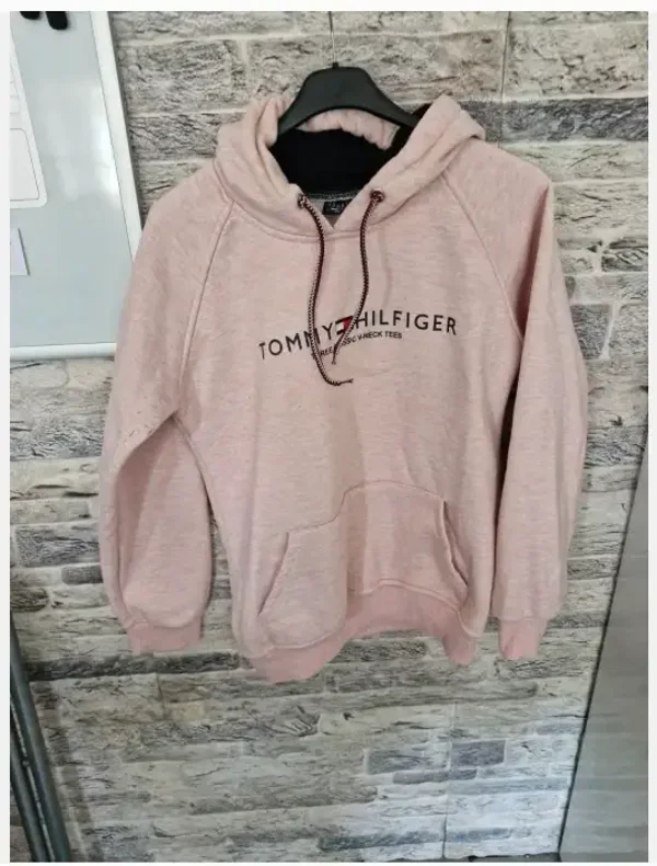 Roze gemeleerde trui maat xxl