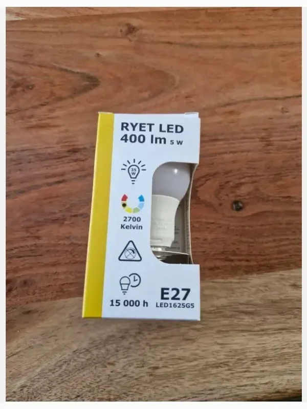 Ryet led 400lm 5w e27
