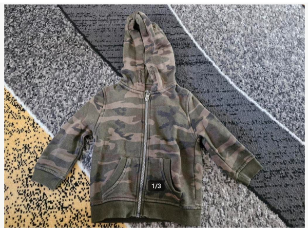 Groen legervest Maat 92