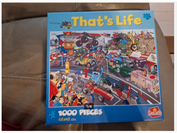 That's life puzzel racebaan 1000 stukjes