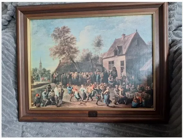Schilderij Boerenkermis