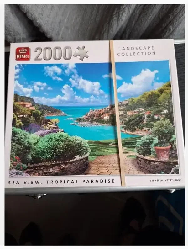 Sea view, tropical paradise puzzel
