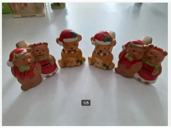 Set van 4 servetringen