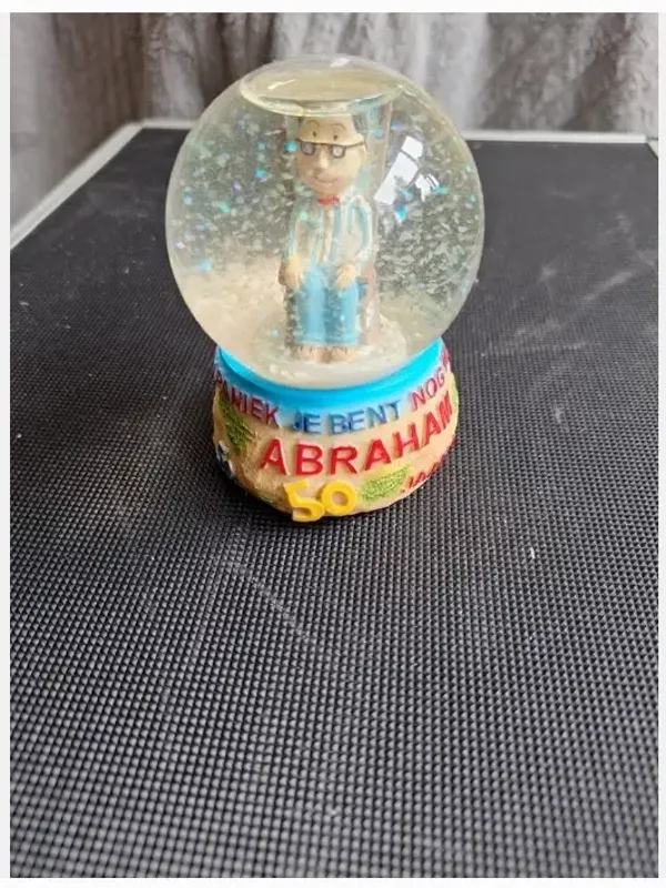 Sneeuwbol Abraham 50 jaar