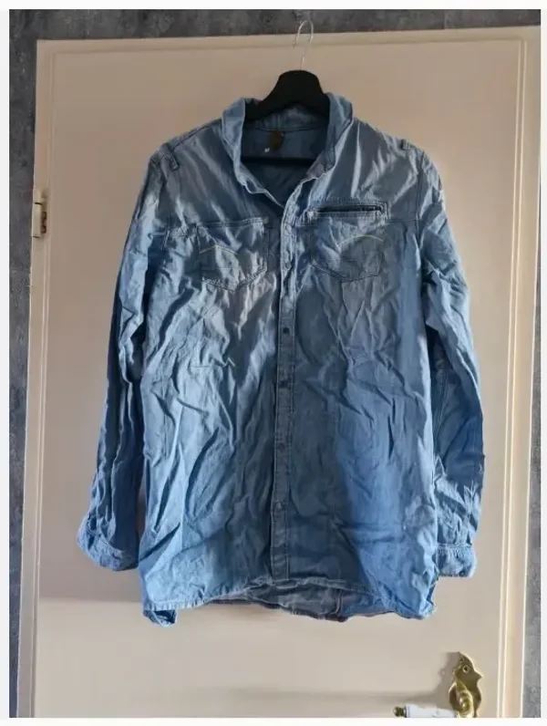 Spijkerblouse gstar maat m