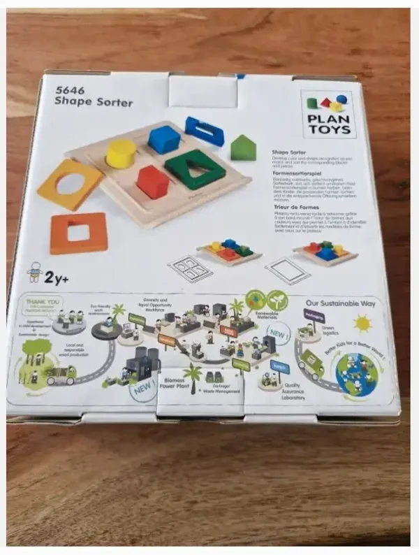 Vormenpuzzel nieuw in doos