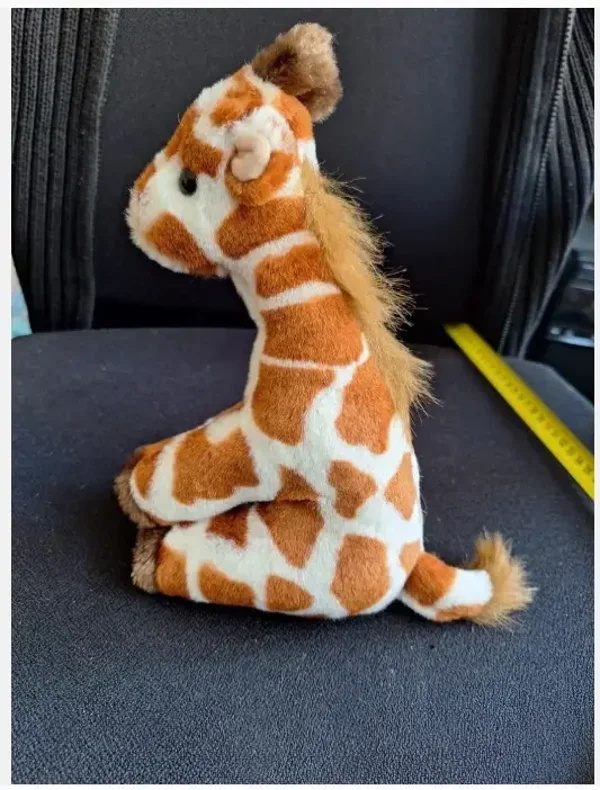 knuffel giraffe bruin
