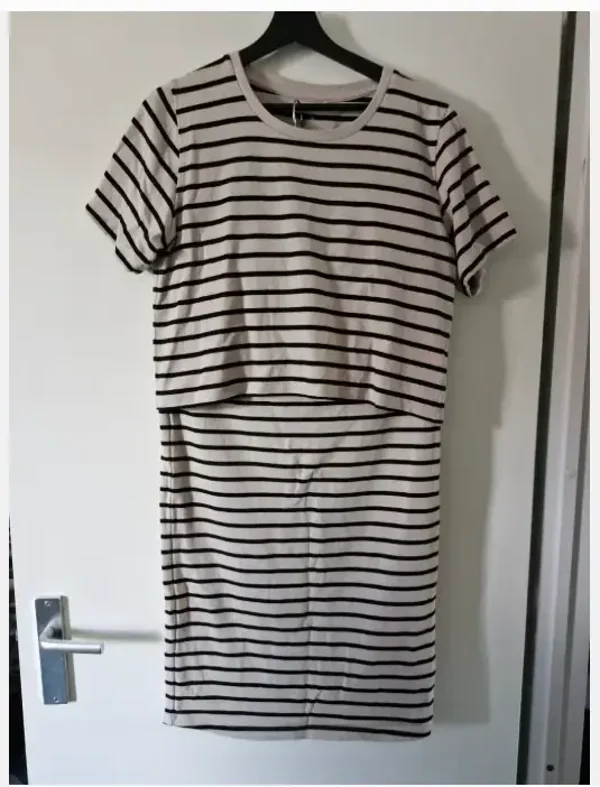 Zwangerschaps topje en rok maat xl