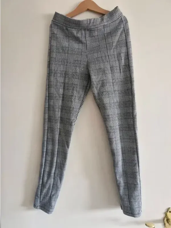 Zwart wit geprinte broek maat 164 zara