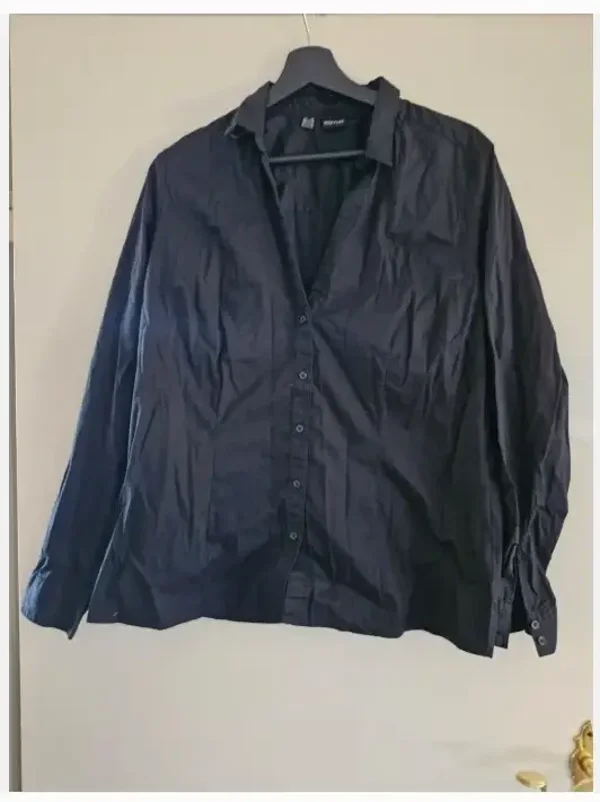 Zwarte blouse maat 44