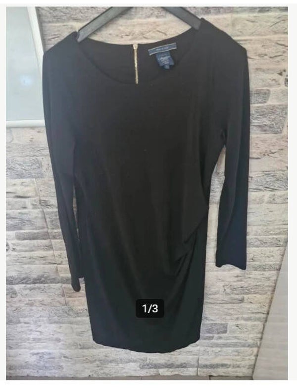 Zwarte nette jurk Maat L