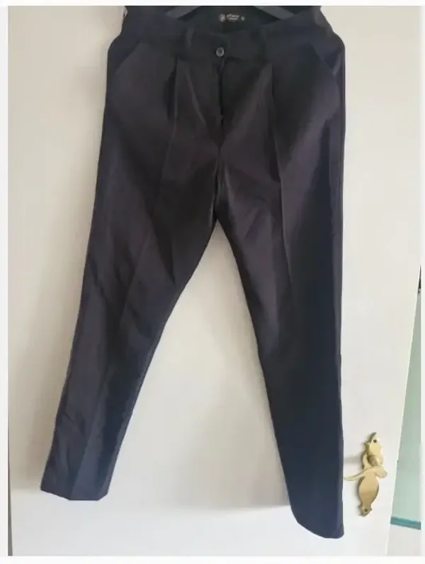 Zwarte nette pantalon maat m