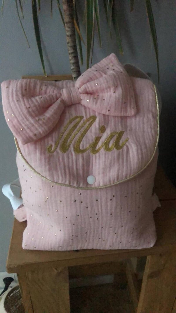 Sac à dos pour enfant brodé