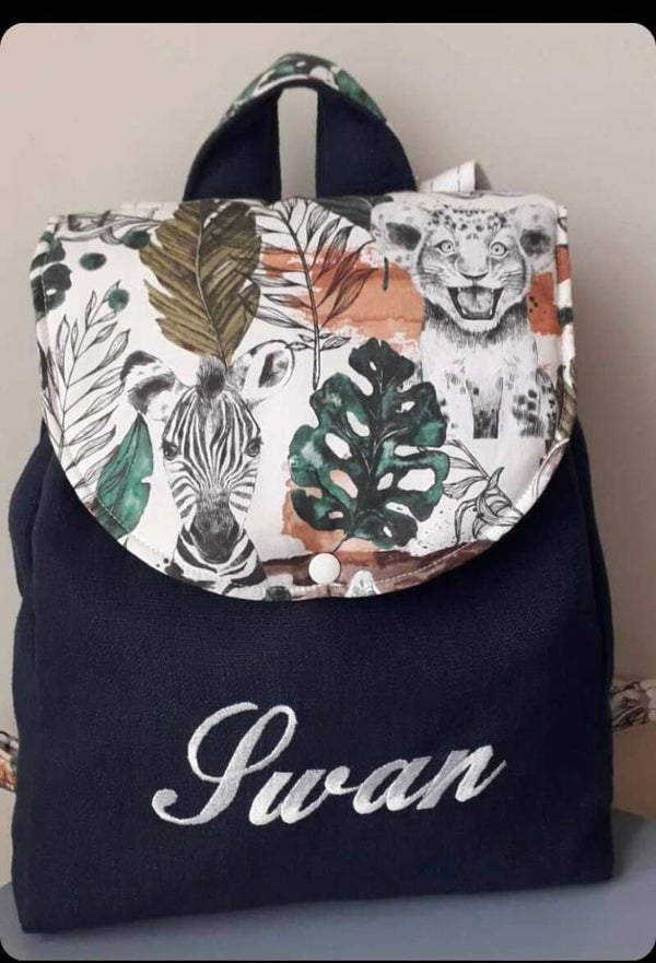 Sac à dos pour enfant brodé