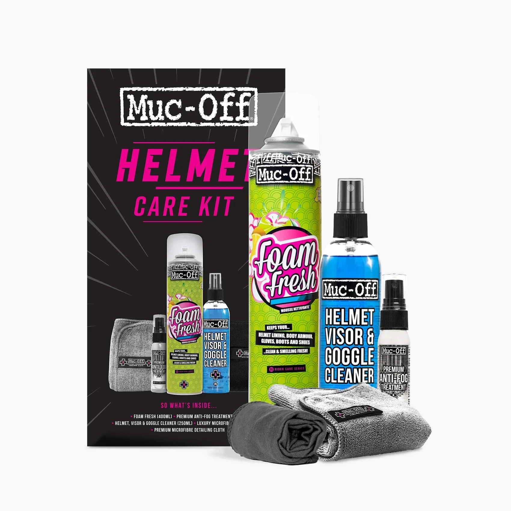 Muc-Off Helmet Care Kit Helm Onderhoudskit