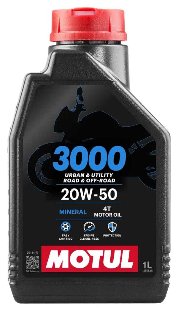 Motul 3000 20w50 4t Motorolie 1l Transparant