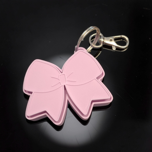 Klick-Fidget Bow Schlüsselanhänger