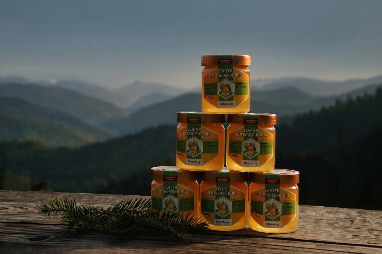 Blütenhonig 6 Glas à 500g