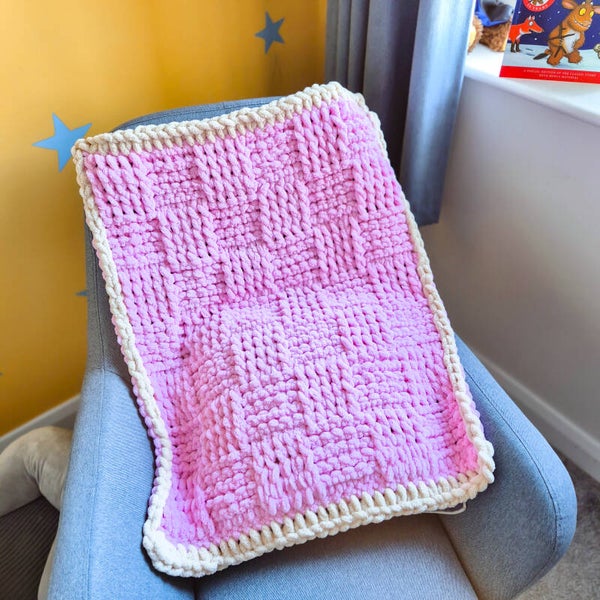 Puffy Handmade blankets / Pinky