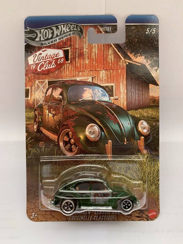 Hot Wheels VW Volkswagen Classic Bug Käfer 5/5 Vintage Club 1968 1:64 Modellauto