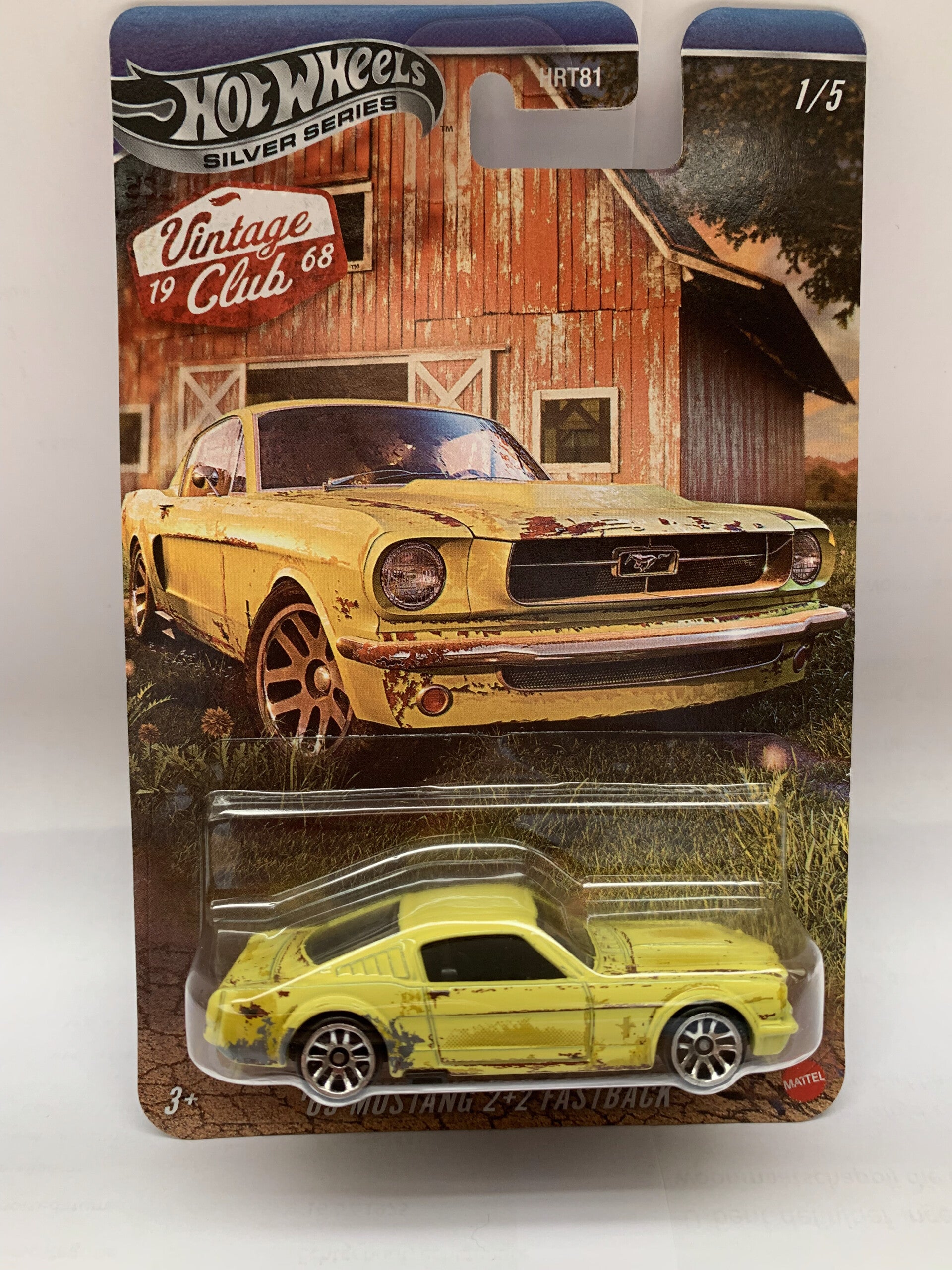 Hot Wheels Silver Series - '65 Mustang 2+2 Fastback - Vintage Club 2026 - JKY31