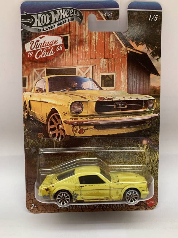 Hot Wheels Silver Series - '65 Mustang 2+2 Fastback - Vintage Club 2026 - JKY31