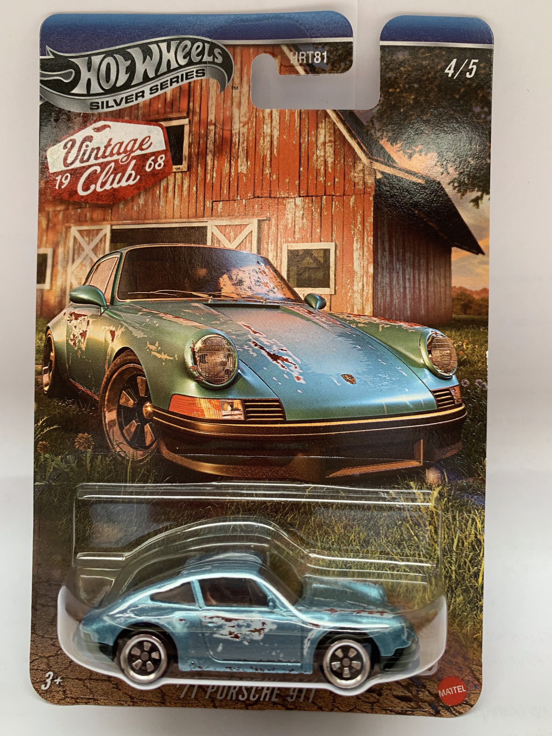 Hot Wheels JKY34 Vintage Club 71 Porsche 911