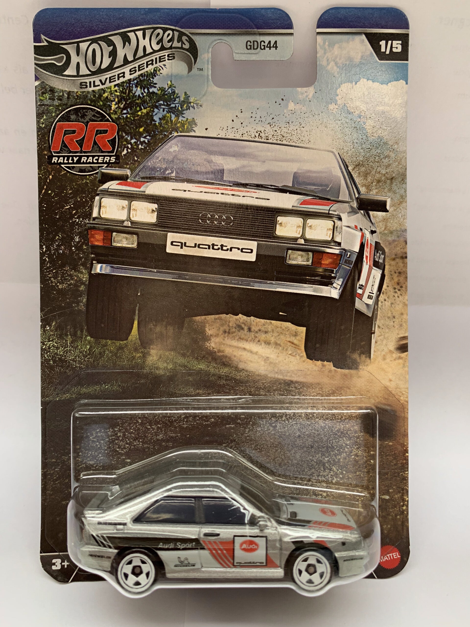 Hot Wheels '87 Audi Quattro Rally Racers Silver Series Special 2026 Mattel