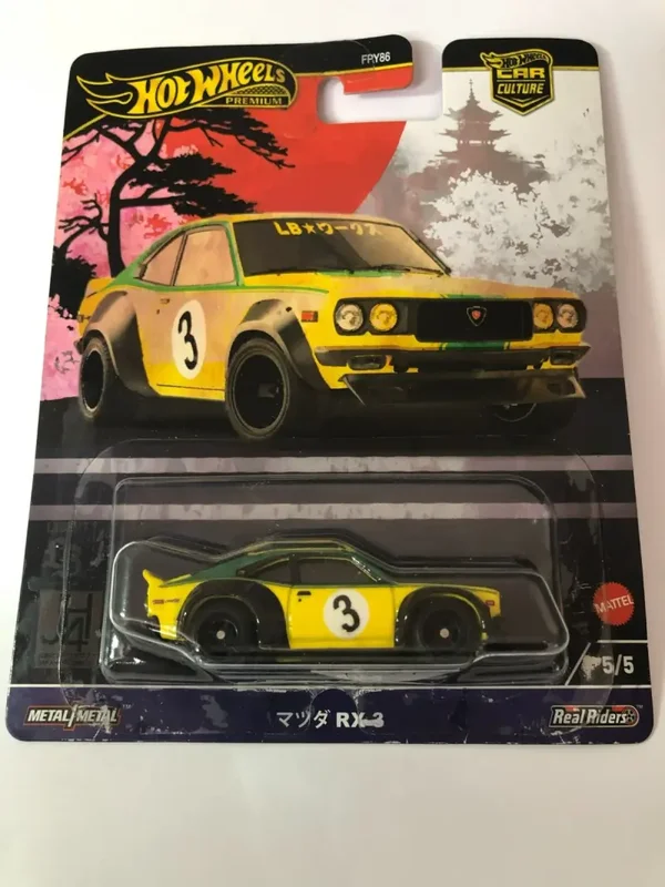 Hot Wheels Premium Mazda-RX-3 Japan Historics 4 CAR CULTURE