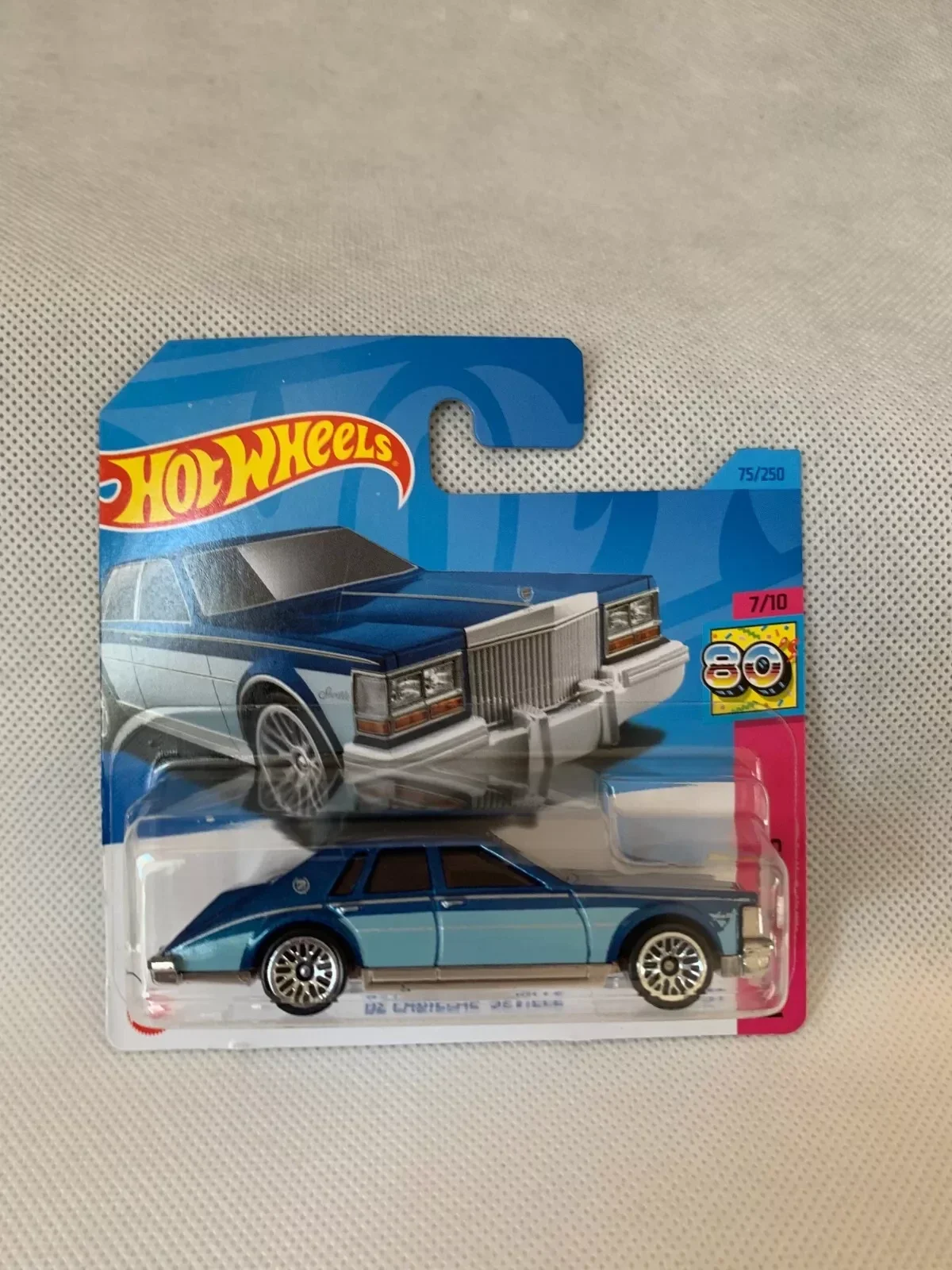 Hot Wheels 82 Cadillac Seville 75/250 HW The 80s 7/10 BNIB Sealed 2023 with a 1:64