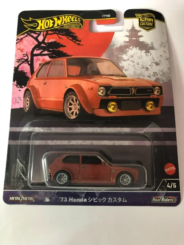 Hot Wheels Premium ´73 Honda Civic Custom Japan Historics 4 CAR CULTURE