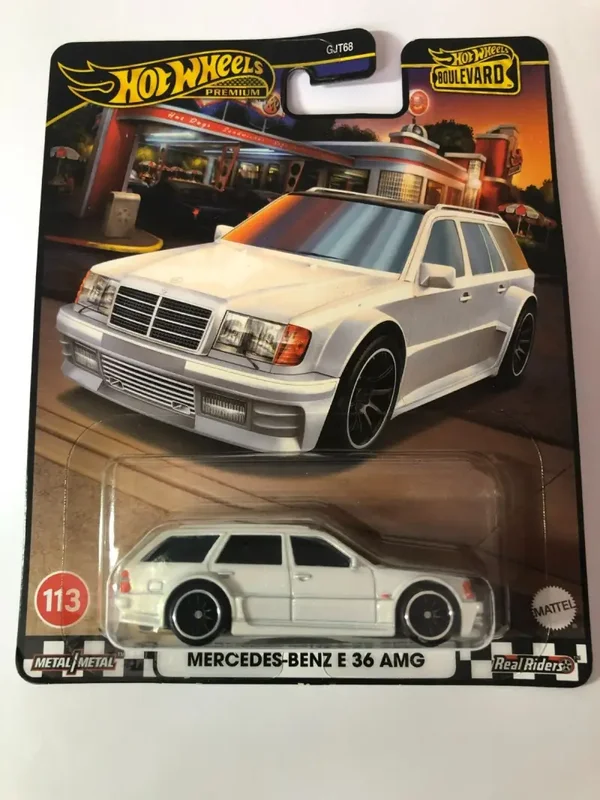 Hot Wheels Premium MERCEDES-BENZ E36 AMG W124 T-MODELL BOULEVARD