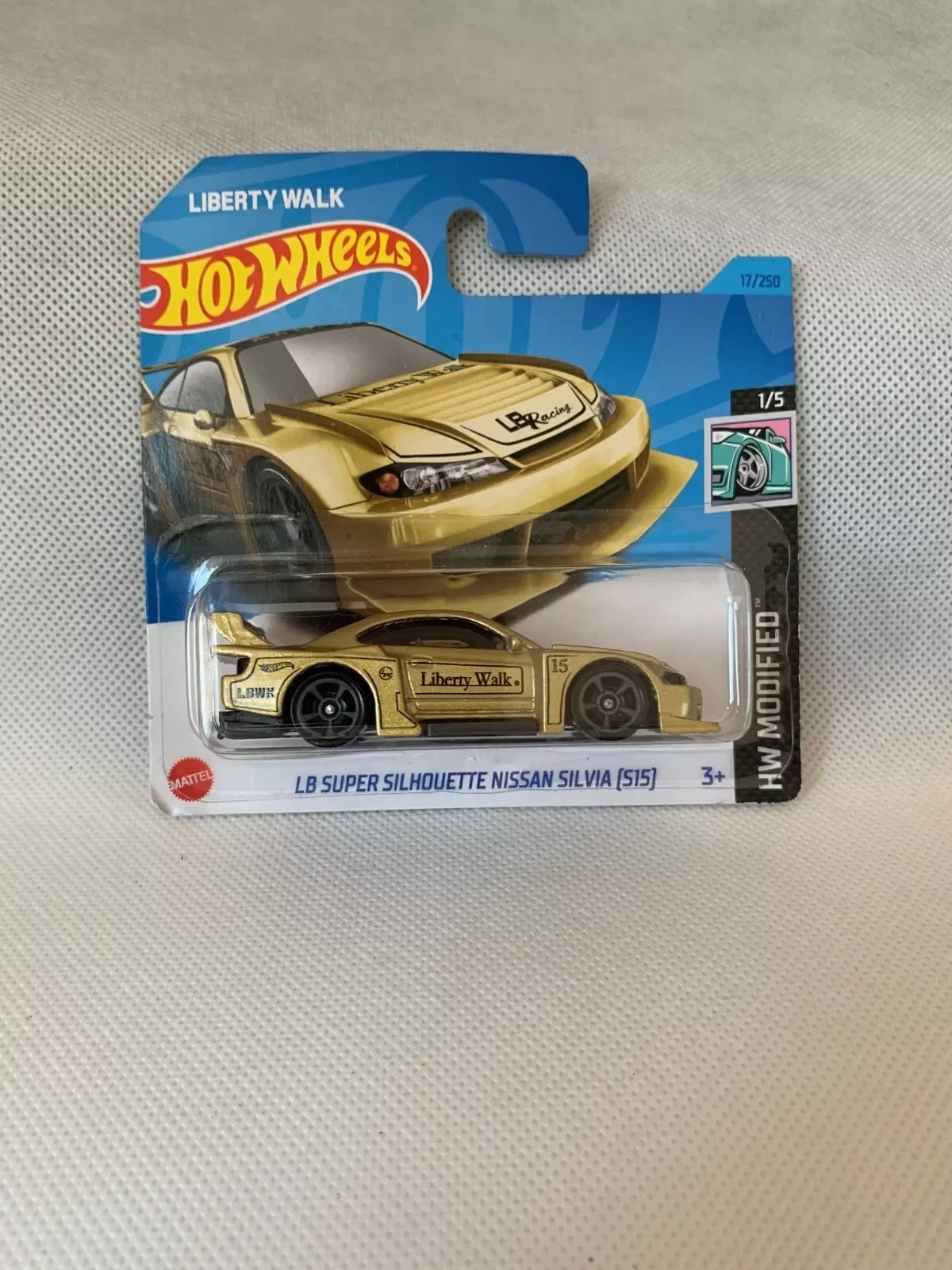 Hot Wheels Nissan Silvia S15 LB Super Silhouette 2/5 2023 17/250 1:64 Modellauto
