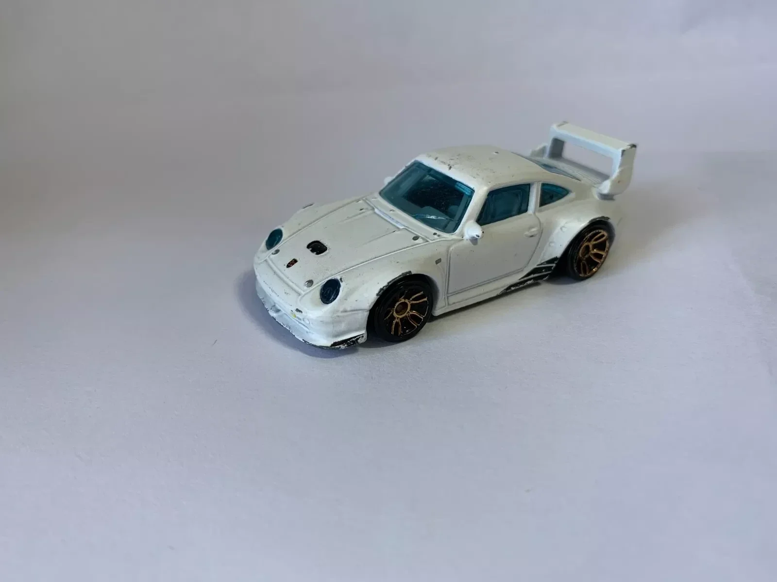 Hot Wheels Porsche 993 GT2 Wit Losse 2012 X8240