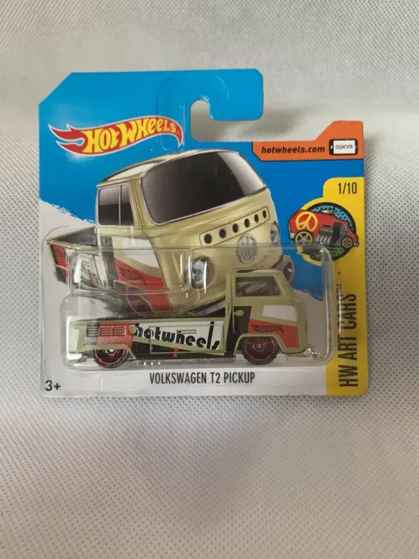 Hot Wheels 2017 HW Art Cars 1/10 VW VOLKSWAGEN T2 1:64 PICKUP 201/365