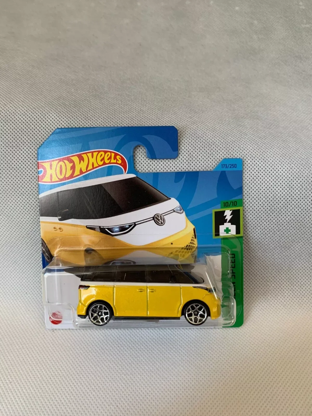 Hot Wheels Volkswagen ID. Buzz 173/250 HW Green Speed 10/10 Auto 1:64 202