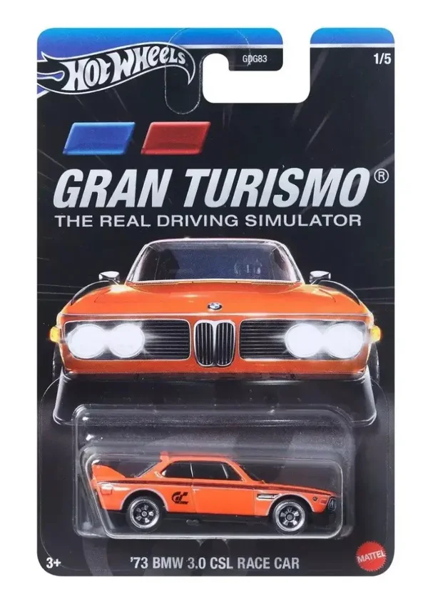 Hot Wheels - '73 BMW 3.0 CSL Race Car - E9 - Gran Turismo 1/5 - HRV63 - HWR62