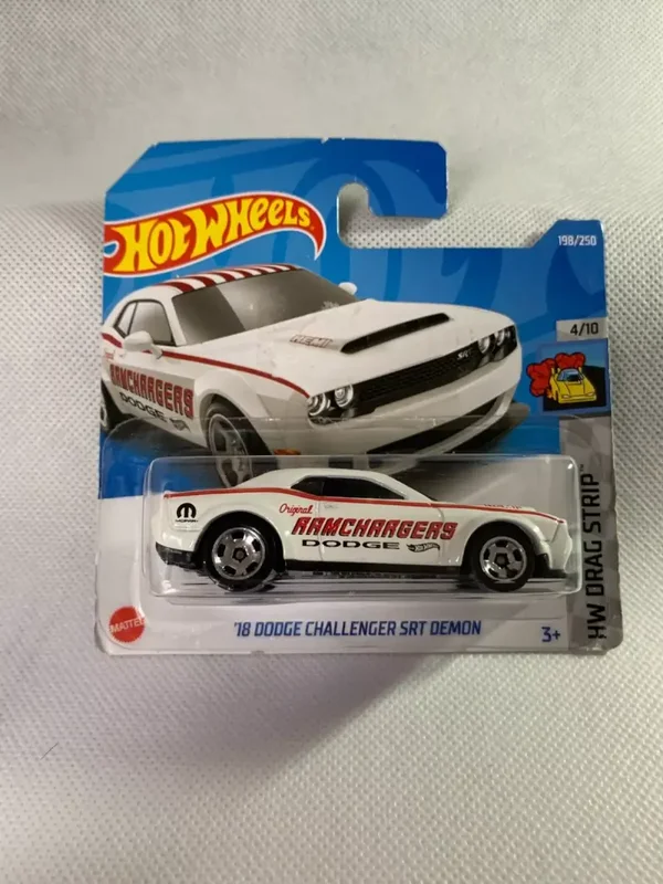 Hot Wheels '18 Dodge Challenger SRT Demon HW Drag Strip 4/10 2022 198/250 HCV31