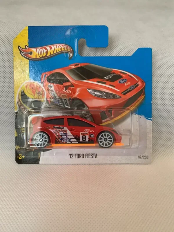 Hot Wheels ´12 ford fiesta red 92/250 Short Card