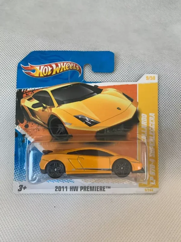 Hot Wheels Lamborghini LP 570-4 Superleggera Gallardo Yellow '11 New Model