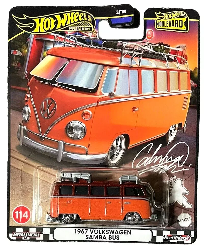 Hot Wheels 1967 VW Volkswagen T1 Samba Bus Boulevard 114 2024 1:64 Modellauto