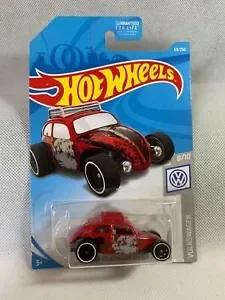 Hot wheels 1/64 custom Volkswagen beetle #8/10 Mainline 2019